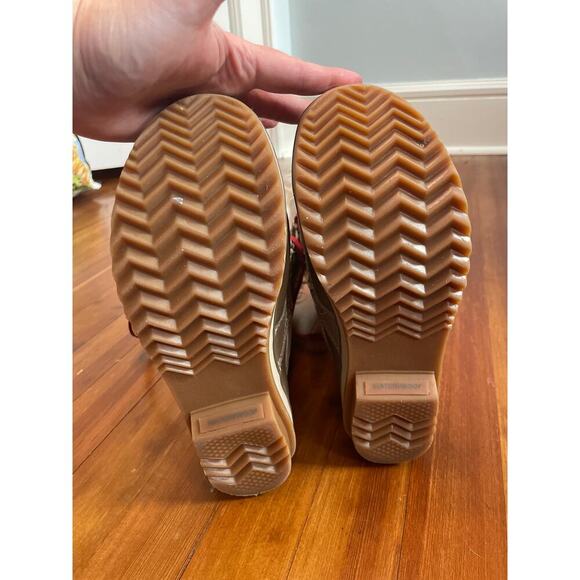 Sorel Tofino II women’s size 6 waterproof winter boots tan faux fur lining - Picture 5 of 8